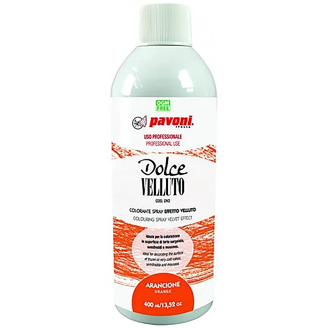 Colorant Spray-Efect Catifea- ORANGE / Portocaliu,400 ML-Pavoni