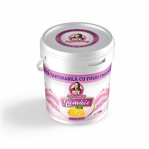 Cremă tartinabilă cu fulgi crocanti &ndash; LAMAIE &ndash; 1 kg &ndash; Anyta Cooking (Lichidare Stoc)