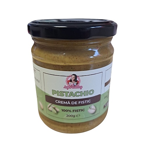 CREMA DE FISTIC -100% fistic - Pasta de Fistic - 200g - Anyta Cooking 