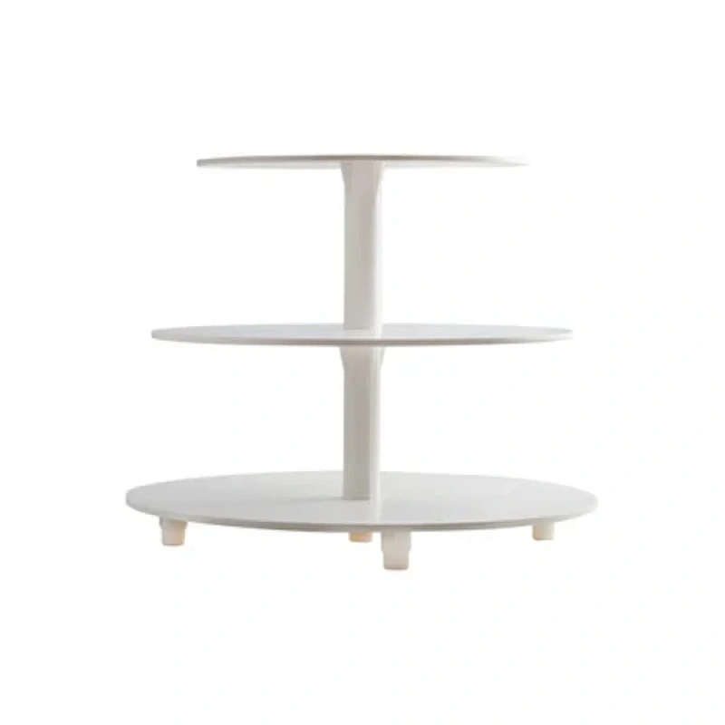 Suport Tort Plastic 3 etaje - 355mm inaltime, 340mm diametru