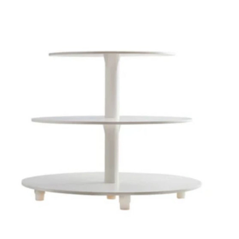 Suport Tort Plastic 3 etaje - 355mm inaltime, 340mm diametru