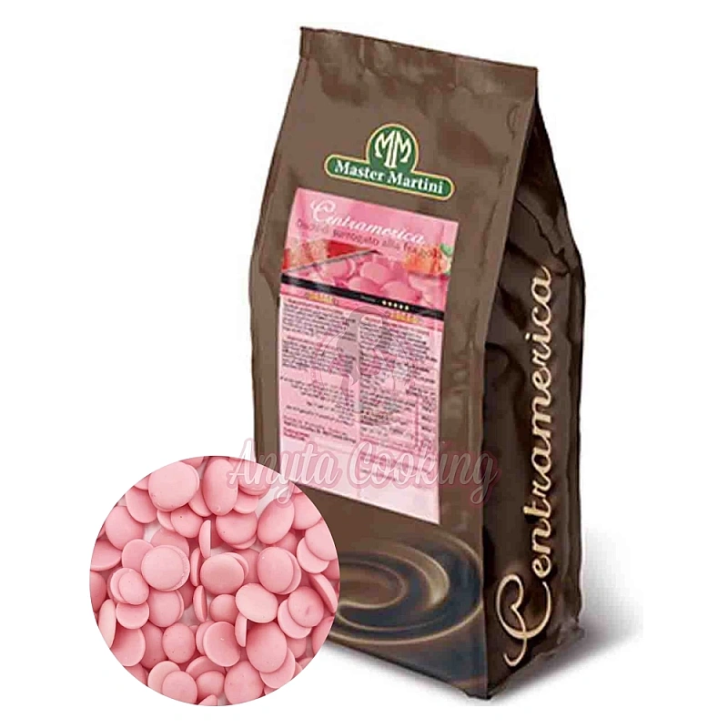 Cuvertura de ciocolata cu aroma de CAPRUNI - 1kg - Centramerica Master Martini