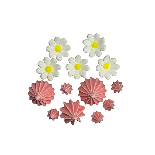  Decor comestibil - &bdquo;Dansul florilor roz&rdquo; -  Anyta Cooking 
