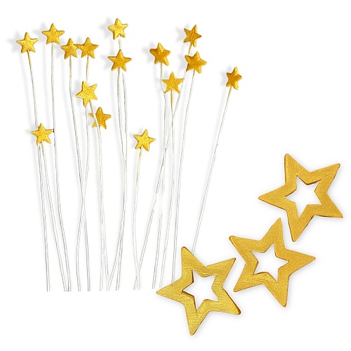  Decor comestibil - "Stele fixate cu aur" - Anyta Cooking 
