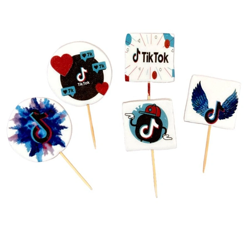  Decor comestibil - &bdquo;Tik tok top&rdquo; - Anyta Cooking 