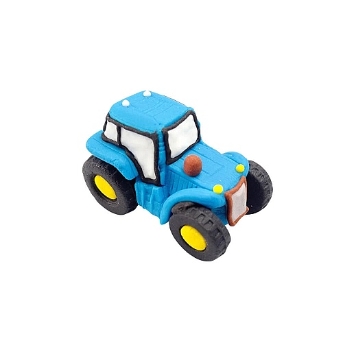 Decor comestibil - &bdquo;Tractor albastru" - Anyta Cooking 