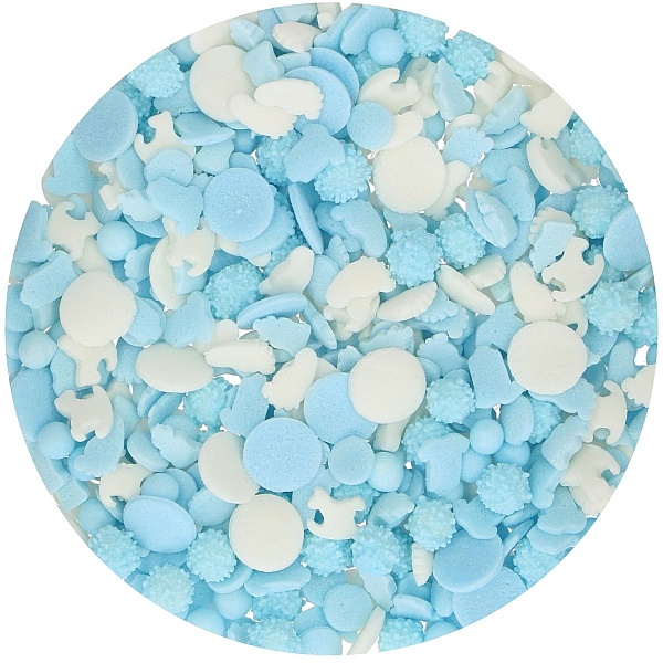 Decor din zahar &ndash; Baby Blue &ndash; 180 gr &ndash; Funcakes - Anyta Cooking