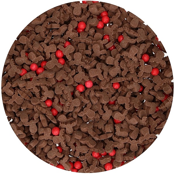 Decor din zahar &ndash; Reindeer Mix &ndash; 55 Gr &ndash; Funcakes - Anyta Cooking