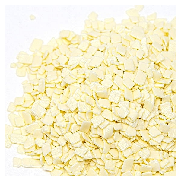Decor fulgi de ciocolată albă (fără gluten) - 1 kg - Irca - Anyta Cooking