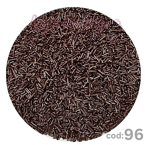 Decor Vermiceli ciocolata neagra - 100 gr - Anyta Cooking NR96