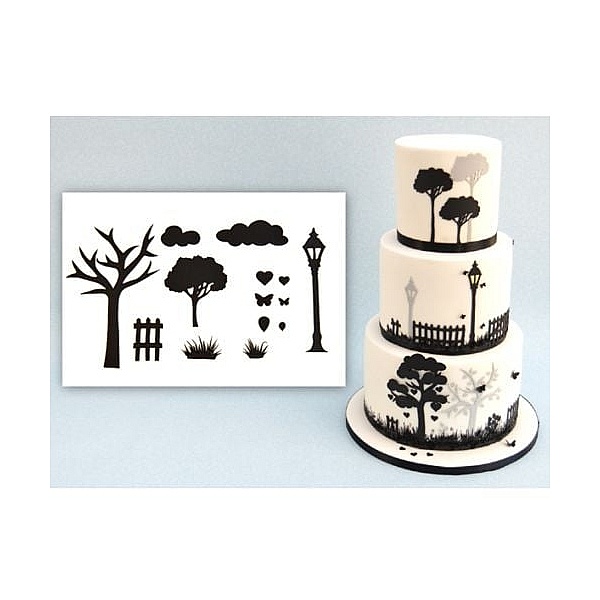 Decupatoare Silueta Natura - Countryside Silhouette &ndash; Patchwork Cutters - Anyta Cooking