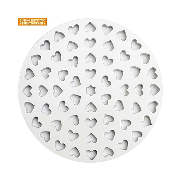 Decupator grila inimioare 30 CM - Decora - Anyta Cooking