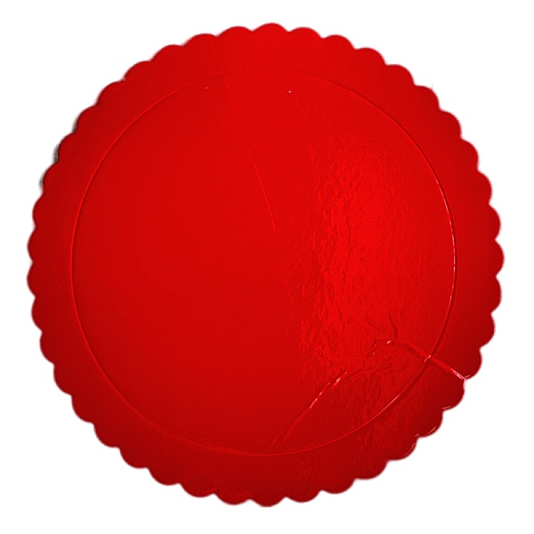 Disc Tort rotund Extra Tare 3mm gros - ROSU - &Oslash; 30 CM - Anyta Cooking	
