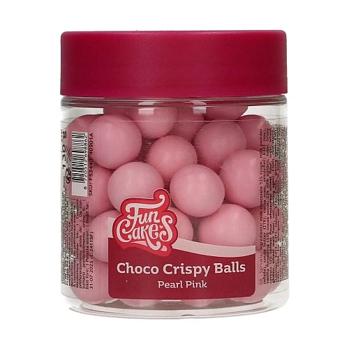 Bilele crocante de ciocolată-(&oslash;15 mm) &ndash; PRINCESS PINK -130gr - Funcakes