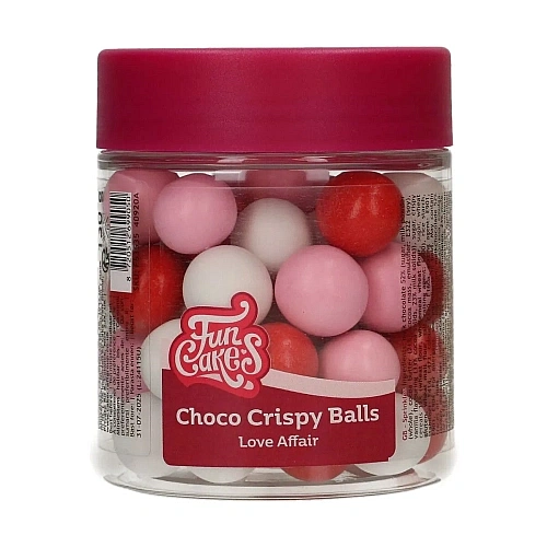 Bile crocante de ciocolată-(&oslash;15 mm) &ndash; LOVE AFFAIR -130gr - Funcakes
