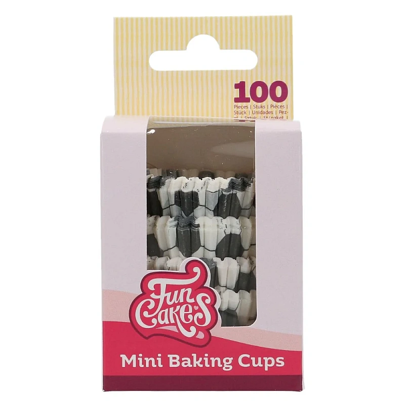 Set 100 buc - Mini forme de copt fotbal - FunCakes