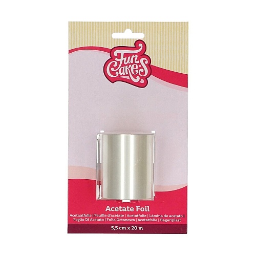Folie de Acetat &ndash; 5,5CM - FunCakes - Anyta Cooking