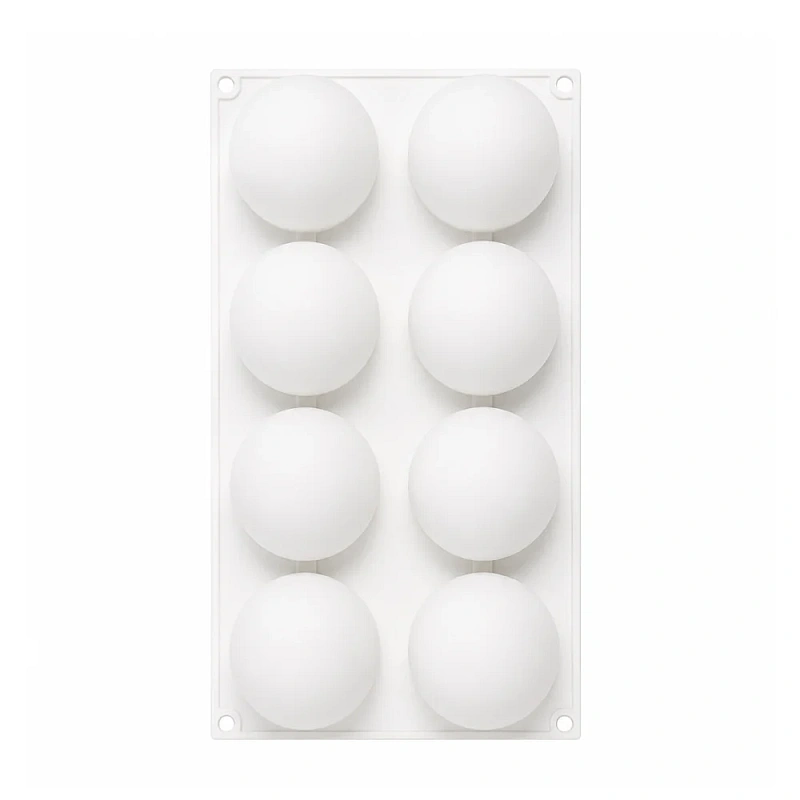 Formă de Silicon -  rotund - 6 cm diametrul - Adancime 5 cm 