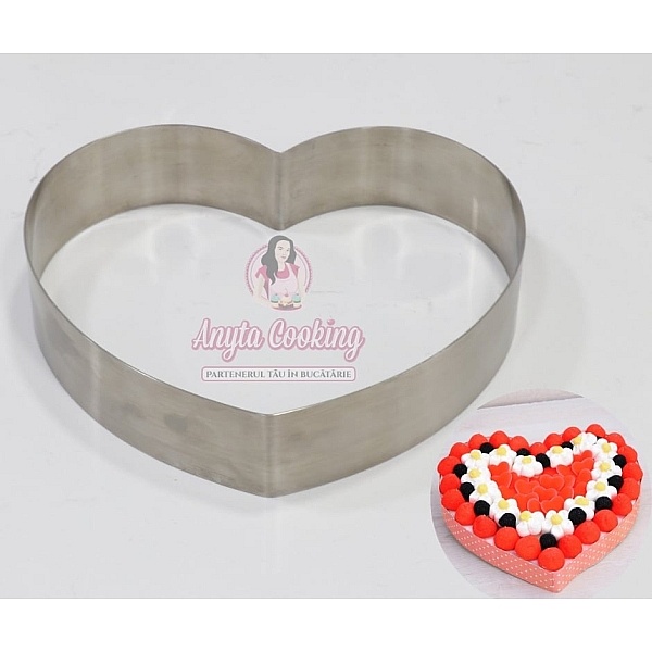 Forma de Copt Inima - 24 CM -Anyta Cooking - Anyta Cooking