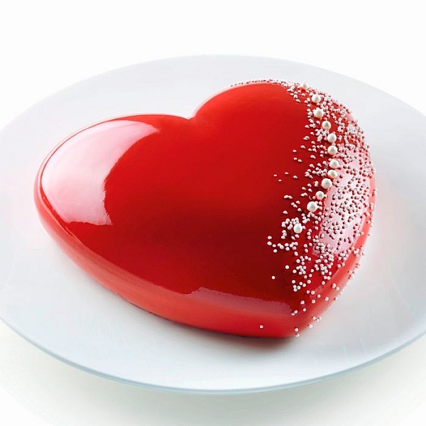 Forma de Silicon 3D Design - Batticuore - Silikomart - Anyta Cooking