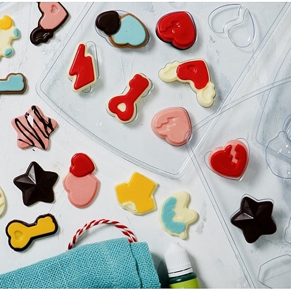 Forma din plastic pentru cicolata - Decora - Anyta Cooking	