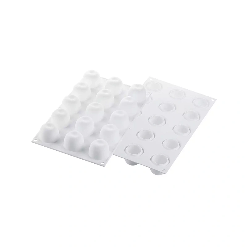 Forma / Mulaj din silicon 3D - Mar, Cireasa si Piersica - Silikomart