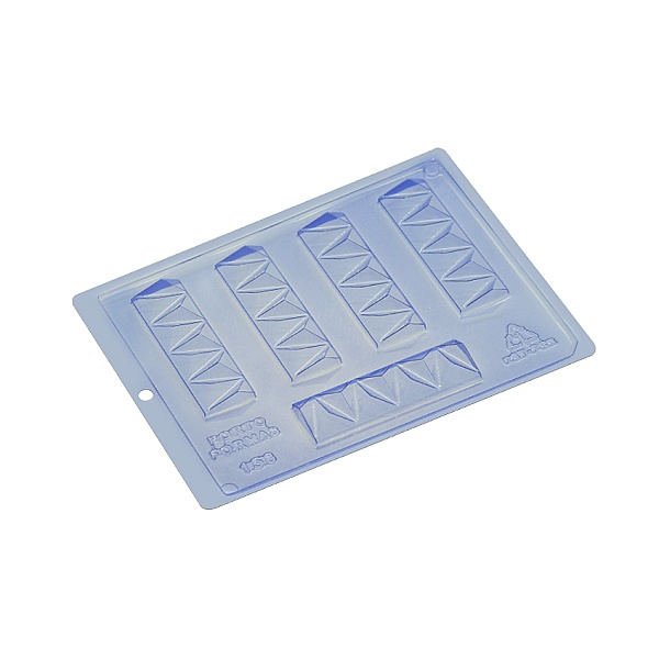 Forma pentru ciocolata- Acadea Model 3D- 100 x 30 x 10 (mm)- Porto Formas - Anyta Cooking