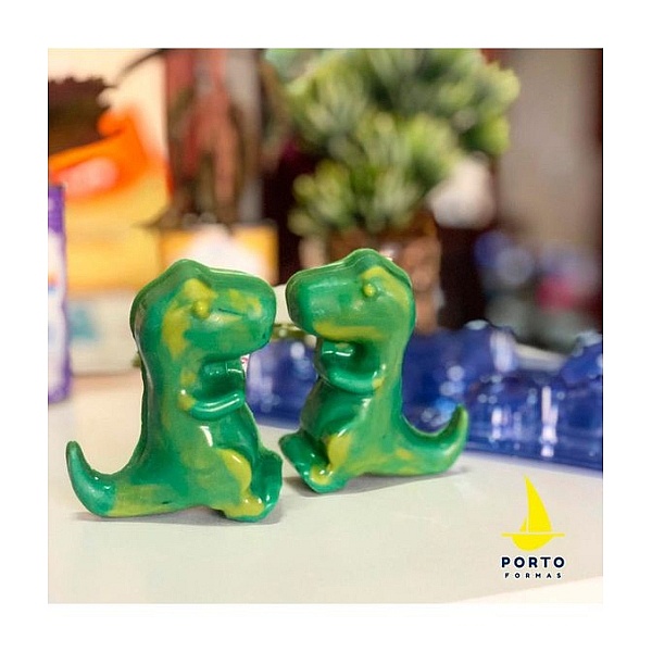 Forma pentru ciocolata- Baby Dinozaur- 80 x 69 x 20 (mm)- Porto Formas - Anyta Cooking