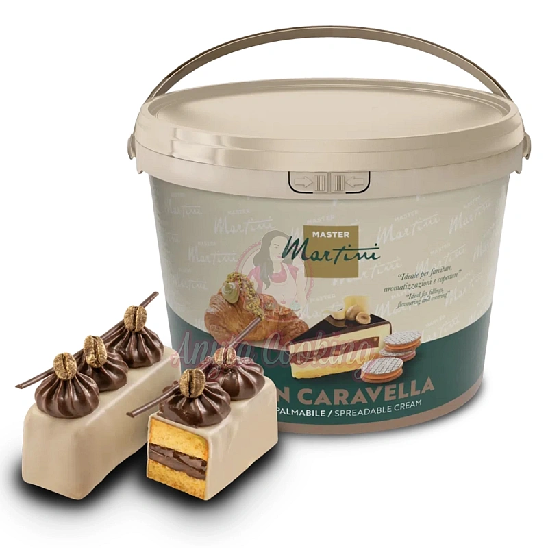 Crema tartinabila cu cafea CARAVELLA GRAN CAFFE - 5kg - Master Martini