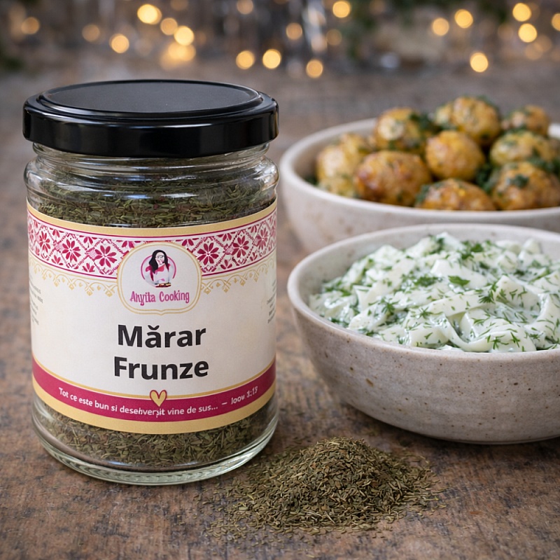 Frunze uscate de Marar 100% naturale - 30g - Anyta Cooking
