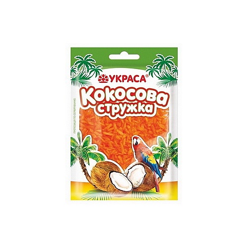 Fulgi de nuca de cocos rezistent la caldura &ndash; PORTOCALIU &ndash; 25 gr &ndash; YKPACA - Anyta Cooking