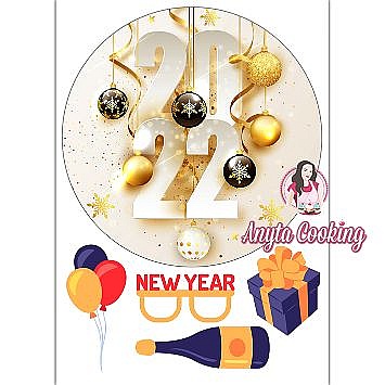 Imagine Comestibila " An nou / Revelion (2022) 2 " - Anyta Cooking - Anyta Cooking