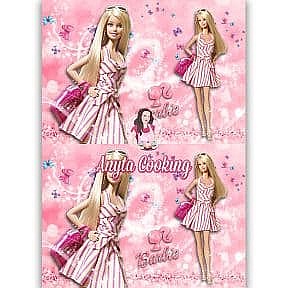 Imagine Comestibila " Barbie9 " - Anyta Cooking - Anyta Cooking