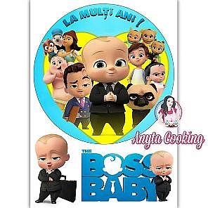 Imagine Comestibila " Boss Baby 09 " - Anyta Cooking - Anyta Cooking