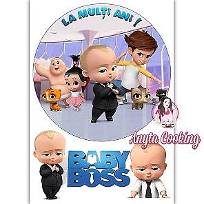 Imagine Comestibila " Boss Baby 10 " - Anyta Cooking - Anyta Cooking