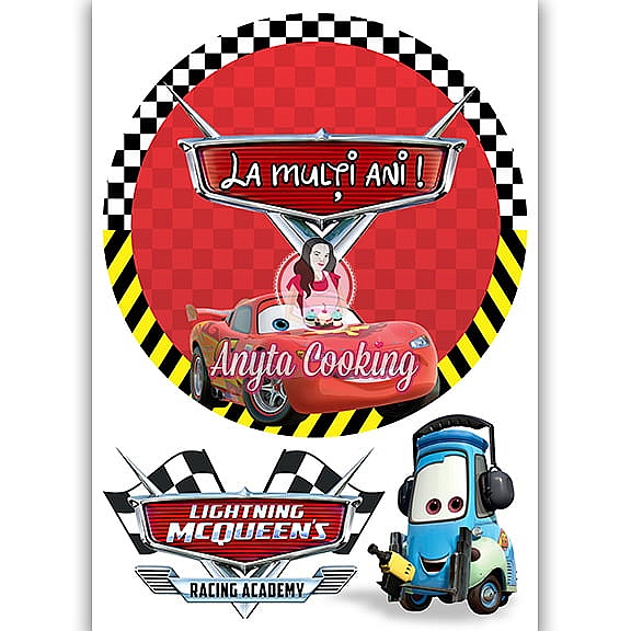 Imagine Comestibila " Cars3 " - Anyta Cooking - Anyta Cooking