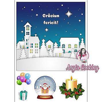 Imagine Comestibila " Craciun 45 " - Anyta Cooking - Anyta Cooking
