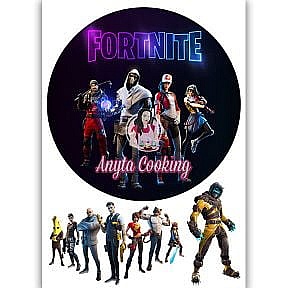 Imagine Comestibila " Fortnite3 " - Anyta Cooking - Anyta Cooking