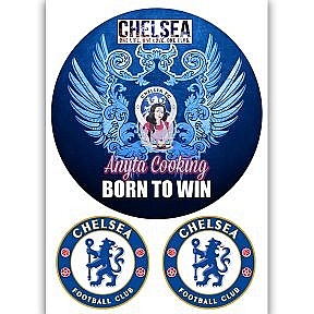 Imagine Comestibila " Fotbal14 CHELSEA FC " - Anyta Cooking - Anyta Cooking