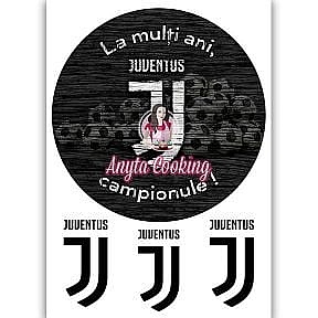 Imagine Comestibila " Fotbal24 JUVENTUS TORINO " - Anyta Cooking - Anyta Cooking