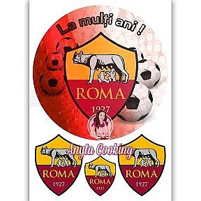 Imagine Comestibila " Fotbal7 AS ROMA " - Anyta Cooking - Anyta Cooking