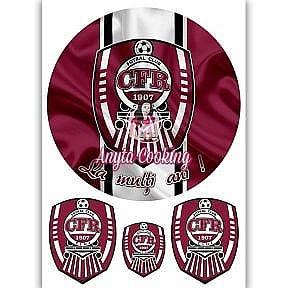 Imagine Comestibila " Fotbal9 CFR CLUJ " - Anyta Cooking - Anyta Cooking