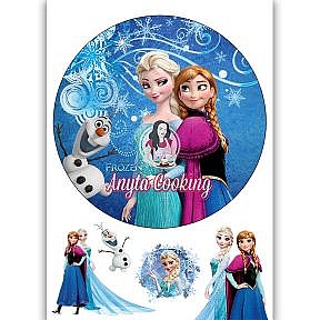 Imagine Comestibila " Frozen9 " - Anyta Cooking - Anyta Cooking