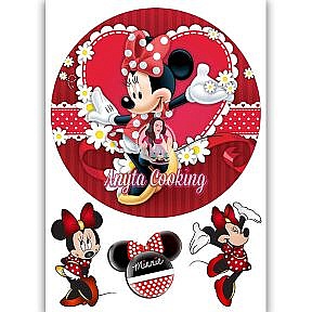 Imagine Comestibila " Minnie Mouse4 " - Anyta Cooking - Anyta Cooking