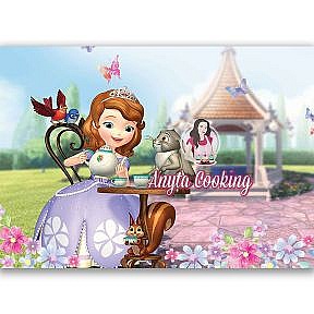 Imagine Comestibila " Printesa Sofia12 " - Anyta Cooking - Anyta Cooking