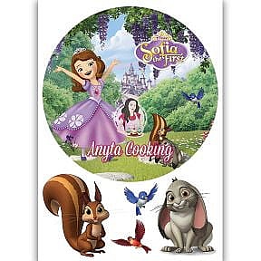 Imagine Comestibila " Printesa Sofia5 " - Anyta Cooking - Anyta Cooking