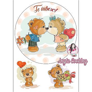 Imagine Comestibila " Valentines Day 21 " - Anyta Cooking - Anyta Cooking