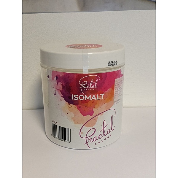 Isomalt alimentar 500 gr - Fractal 