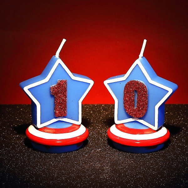 Lumanarea 3D model Capitan America - Anyta Cooking