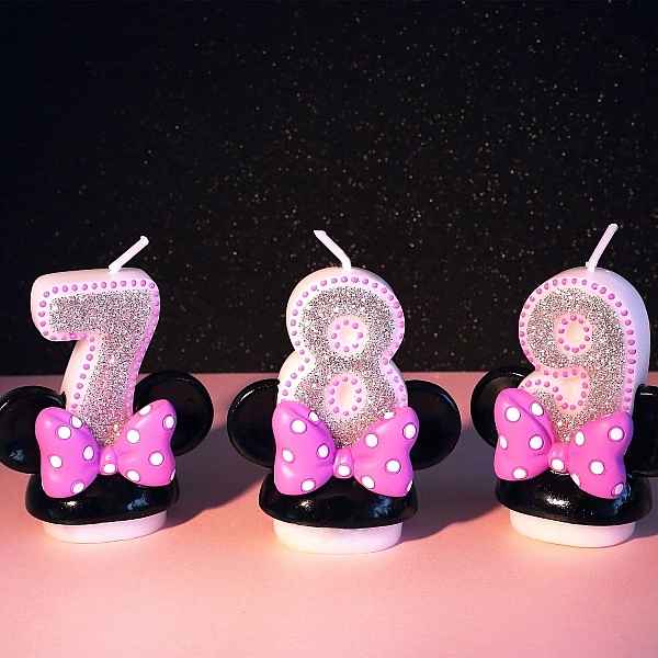 Lumanare 3D din Ceara - Minnie Mouse - Anyta Cooking - Anyta Cooking